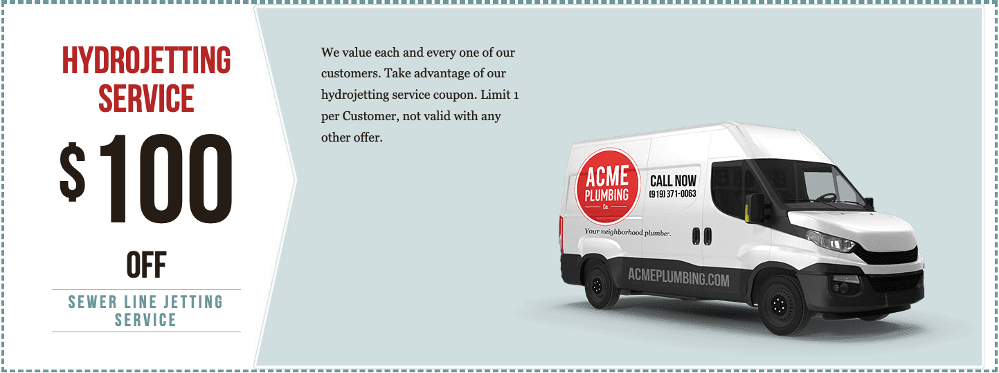 Hydrojetting Coupon acme